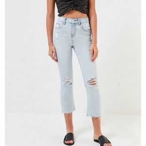 BDG URBAN OUTFITTERS | Kick Flare High Rise Crop Jeans | 24